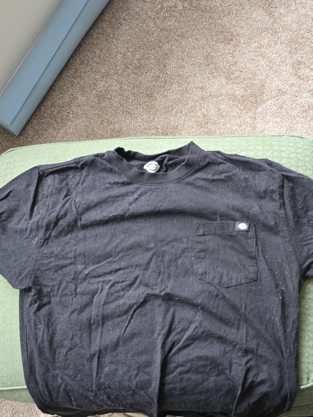Dickies Black Short-Sleeve Pocket Tee